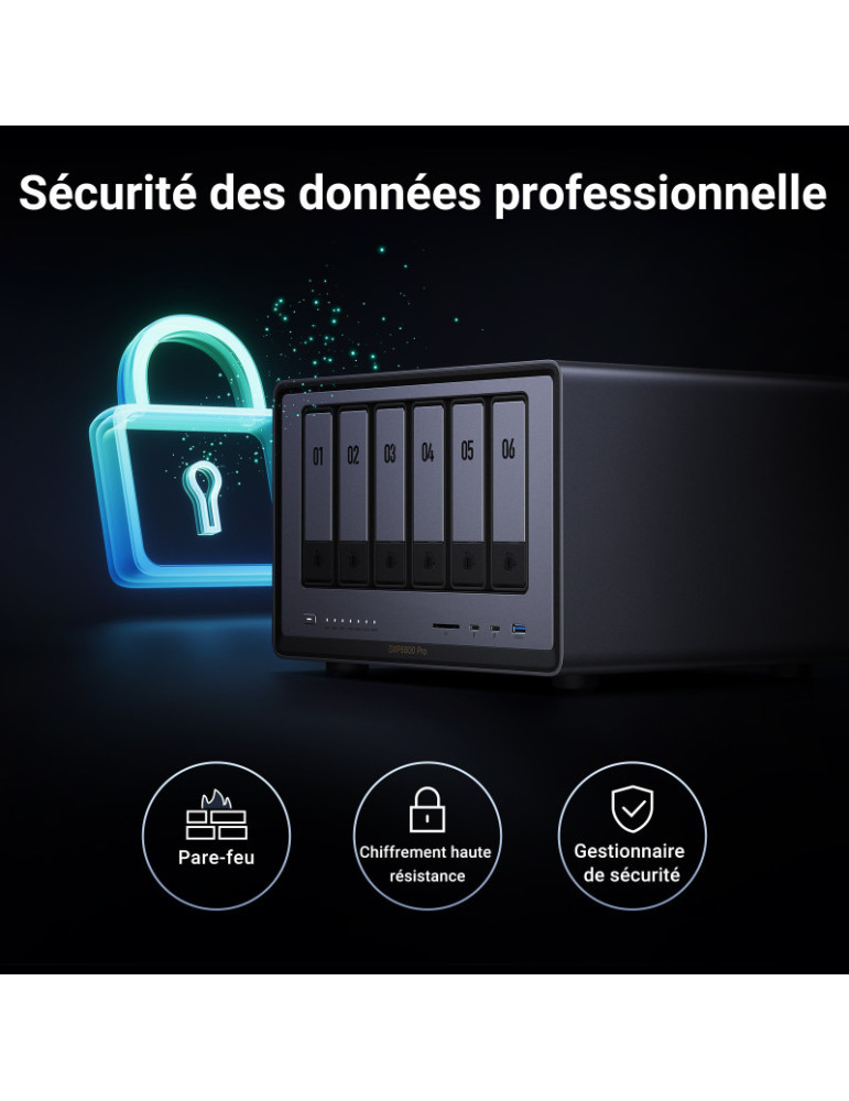Ugreen DXP6800 Pro NAS Bureau Intel® Core? i5 8 | DOTIRI