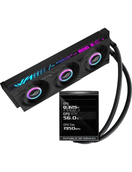 ASUS ROG Strix LC IV 360 ARGB LCD Processeur | DOTIRI