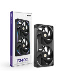 NZXT F240X Boitier PC Ventilateur 12 cm Noir 1 | DOTIRI