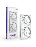 NZXT F240X Boitier PC Ventilateur 12 cm Blanc 1 | DOTIRI