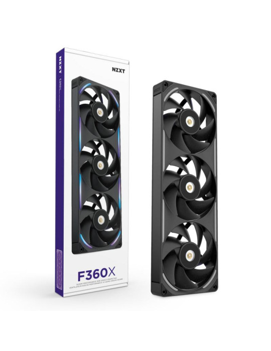 NZXT F360X Boitier PC Ventilateur 12 cm Noir 1 | DOTIRI