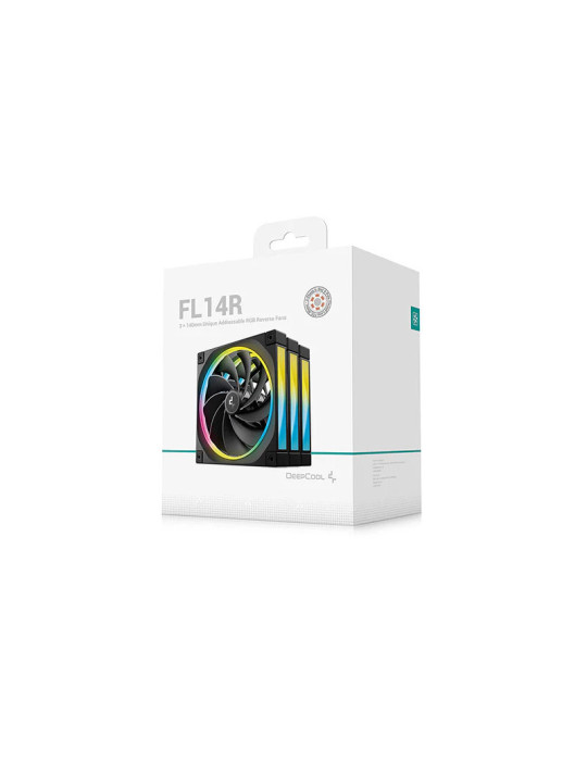 DeepCool FL14R Boitier PC Ventilateur 14 cm Noir | DOTIRI