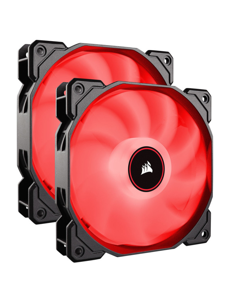 CORSAIR LED Fan AF140-LED Rouge Pack de 2  abîmé | DOTIRI