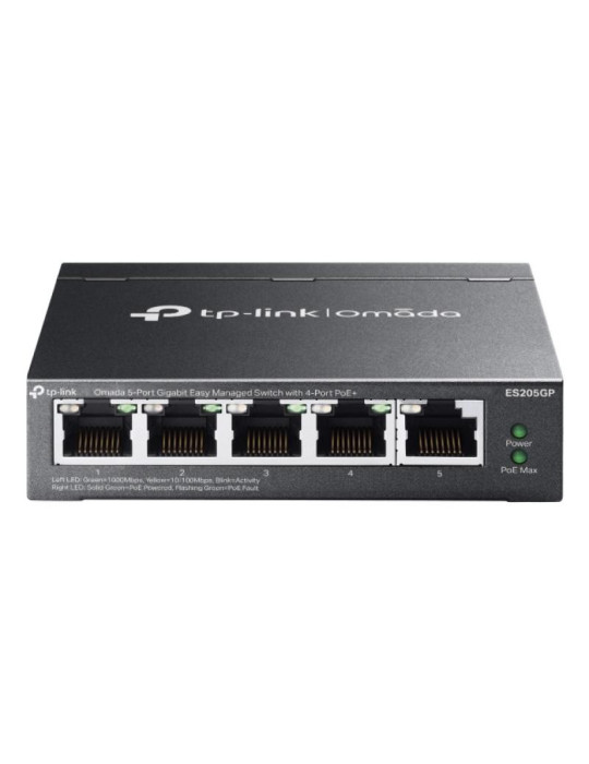 TP-LINK OMADA SWITCH 5Ports PoE *ES205GP | DOTIRI