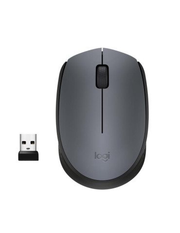 LOGITECH M170 Sans fil  Retail Noir / Gris