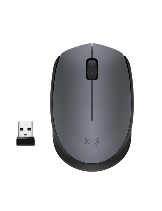 LOGITECH M170 Sans fil  Retail Noir / Gris | DOTIRI