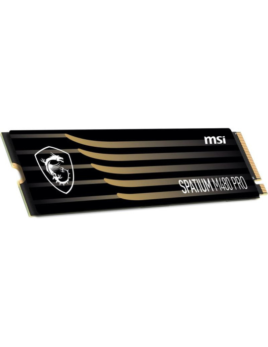MSI Spatium M480 PRO PCIe 4.0 NVMe M.2 1TB 1 To | DOTIRI