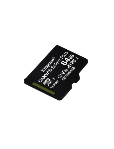 KINGSTON Carte Micro SDHC Canvas Select Plus 64G