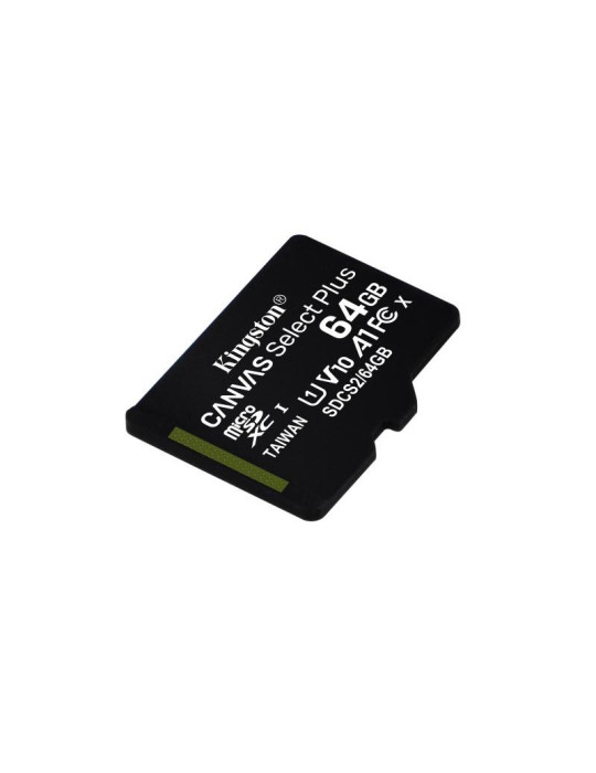 KINGSTON Carte Micro SDHC Canvas Select Plus 64G | DOTIRI