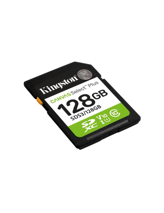 KINGSTON Carte memoire 128GB SDXC Canvas Select | DOTIRI