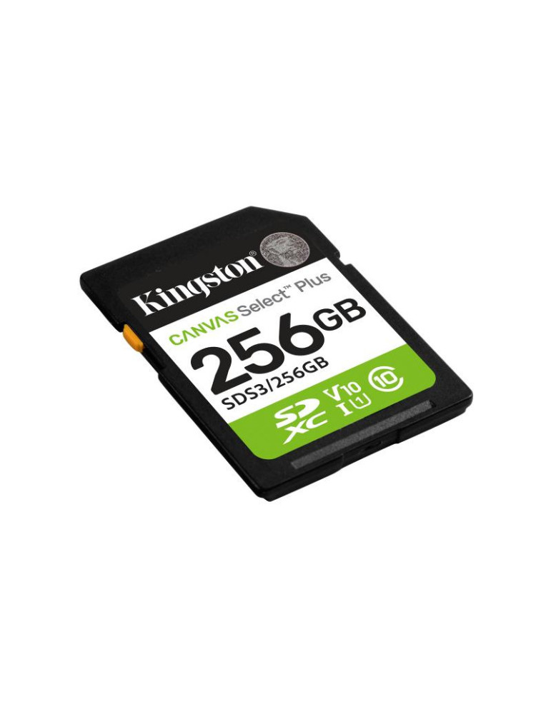 Kingston Technology 256 Go SDXC Canvas Select | DOTIRI