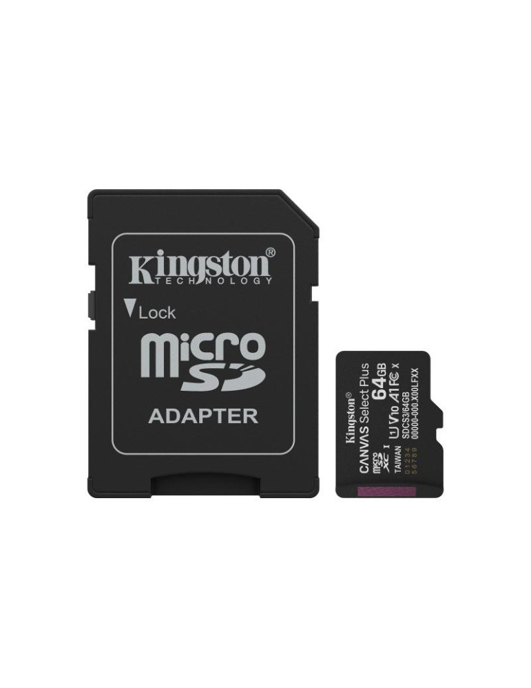Kingston Technology 64GB microSDXC Canvas Select | DOTIRI