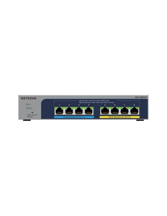 NETGEAR 8-PORT ULTRA60 PoE++ (MS108EUP) | DOTIRI