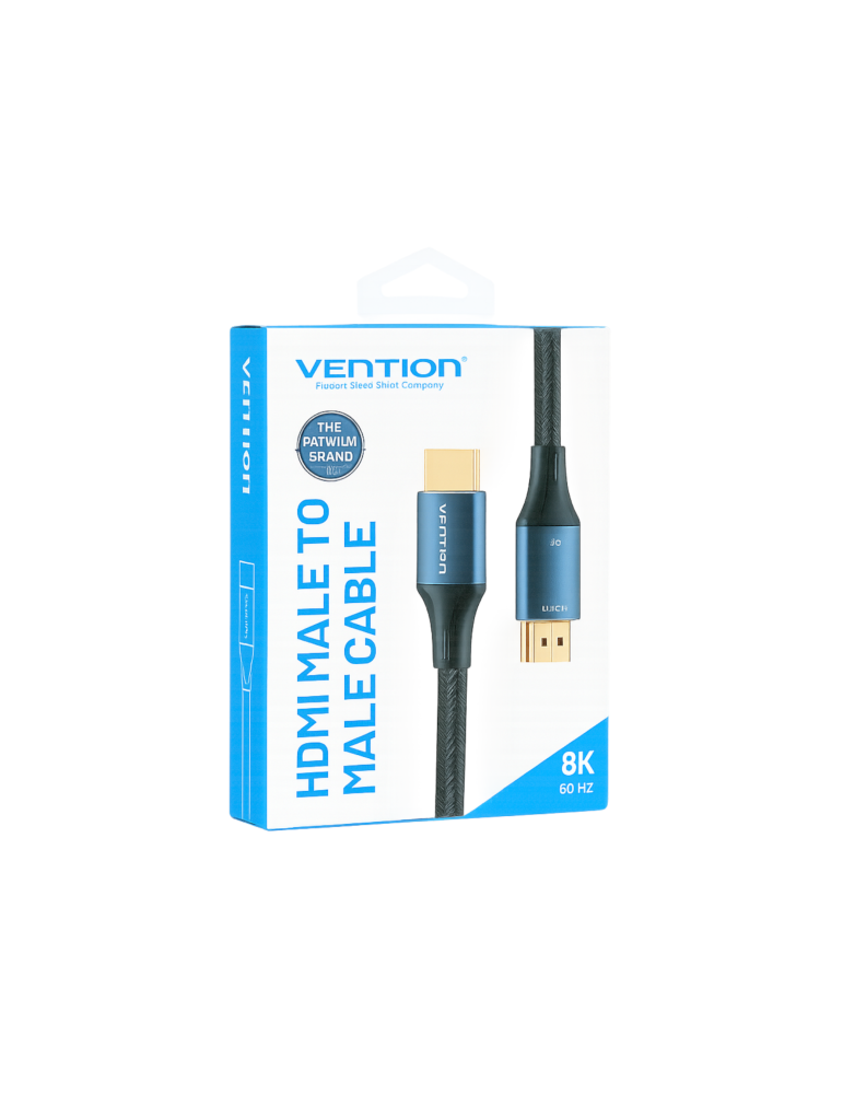 VENTION Câble Tressé HDMI-A Mâle vers Mâle 8K (5m)