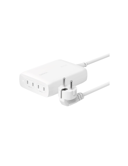 BELKIN Chargeur Secteur GaN 200W 4 ports (4 USB-C)