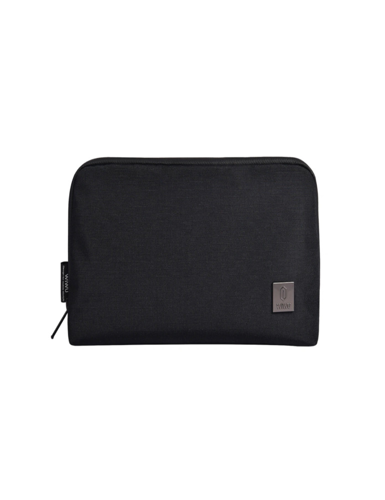 WIWU Pochette Minimal Tech Pouch (Noir) | DOTIRI