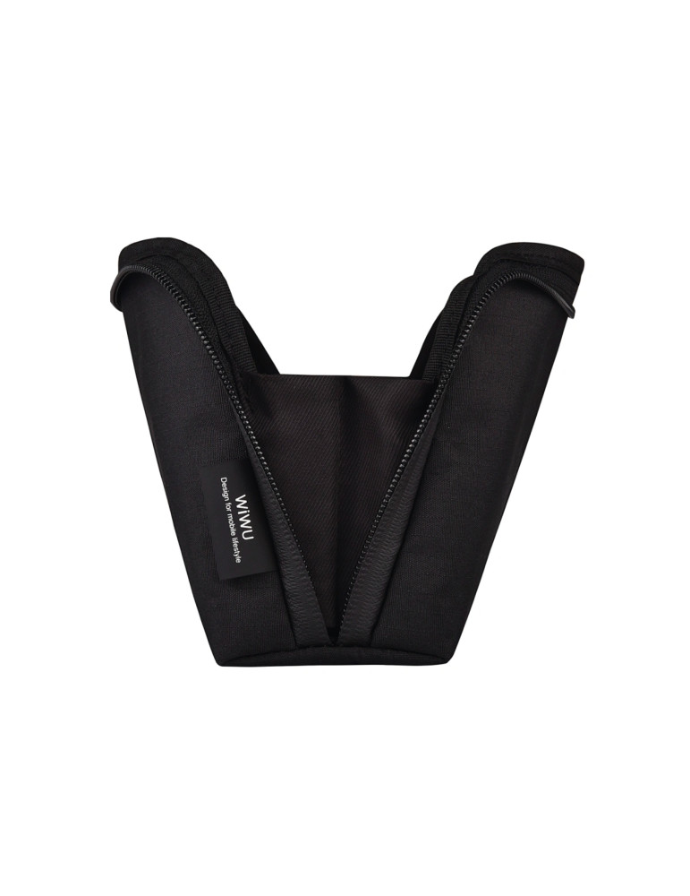 WIWU Pochette Minimal Tech Pouch (Noir) | DOTIRI