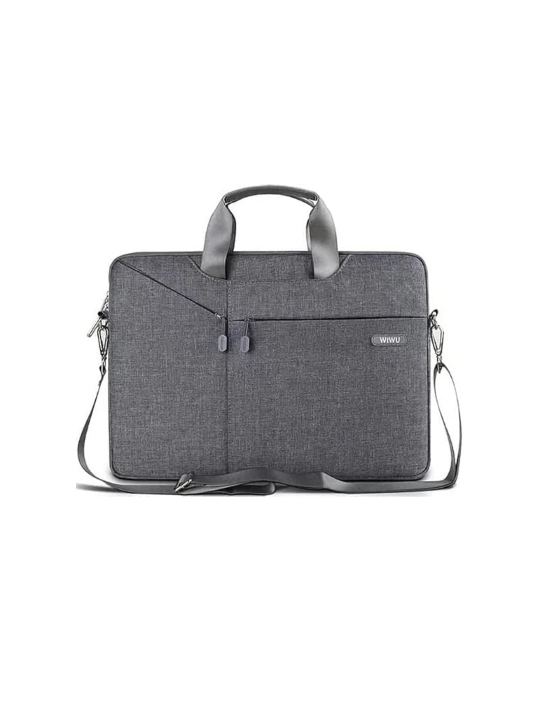 WiWU Sacoche Laptop Walker Elite (15,6") (Gris) | DOTIRI