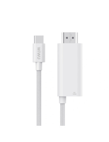 WiWU Câble USB-C vers HDMI 4K 1,8m (Wi-PS001)