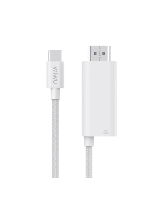 WiWU Câble USB-C vers HDMI 4K 1,8m (Wi-PS001) | DOTIRI