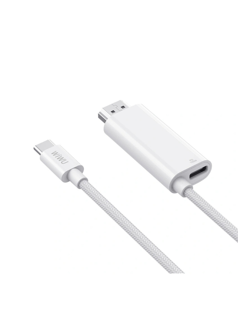 WiWU Câble USB-C vers HDMI 4K 1,8m (Wi-PS001) | DOTIRI