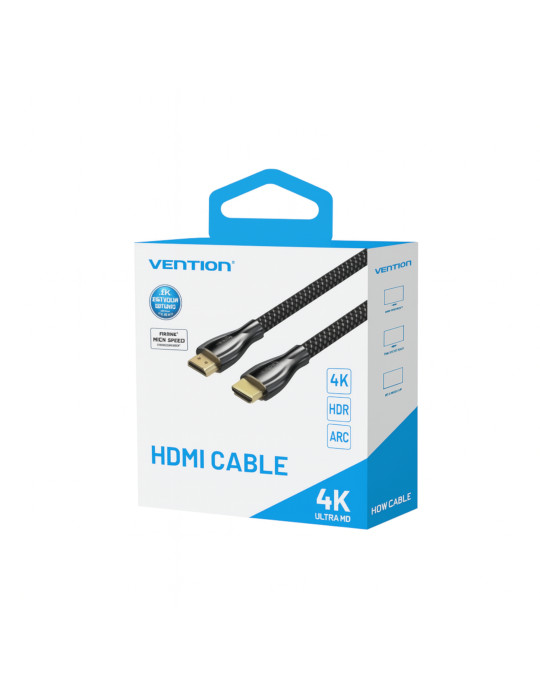VENTION Câble Tressé HDMI 4K (5m) | DOTIRI