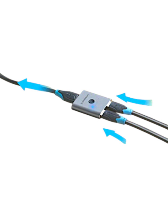 VENTION Commutateur HDMI 2 ports Bidirectionnel (Argent)