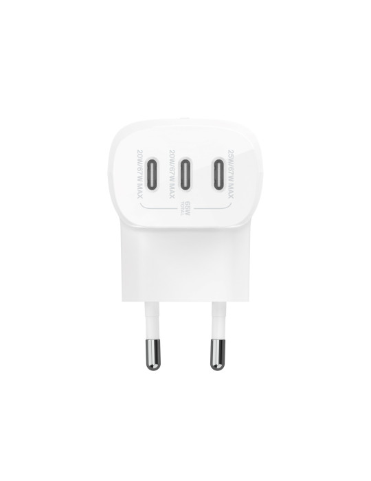BELKIN Chargeur Secteur (3 USB-C) (67W)