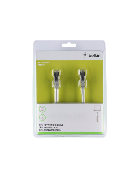 BELKIN Câble Ethernet CAT6 15m (Gris) | DOTIRI