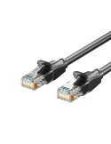 VENTION Câble de Brassage RJ45 UTP Cat.6 (0,5m) (Noir)