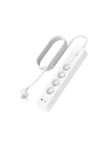 BELKIN Multiprise Parafoudre 4 Prises (USB-A + USB-C)
