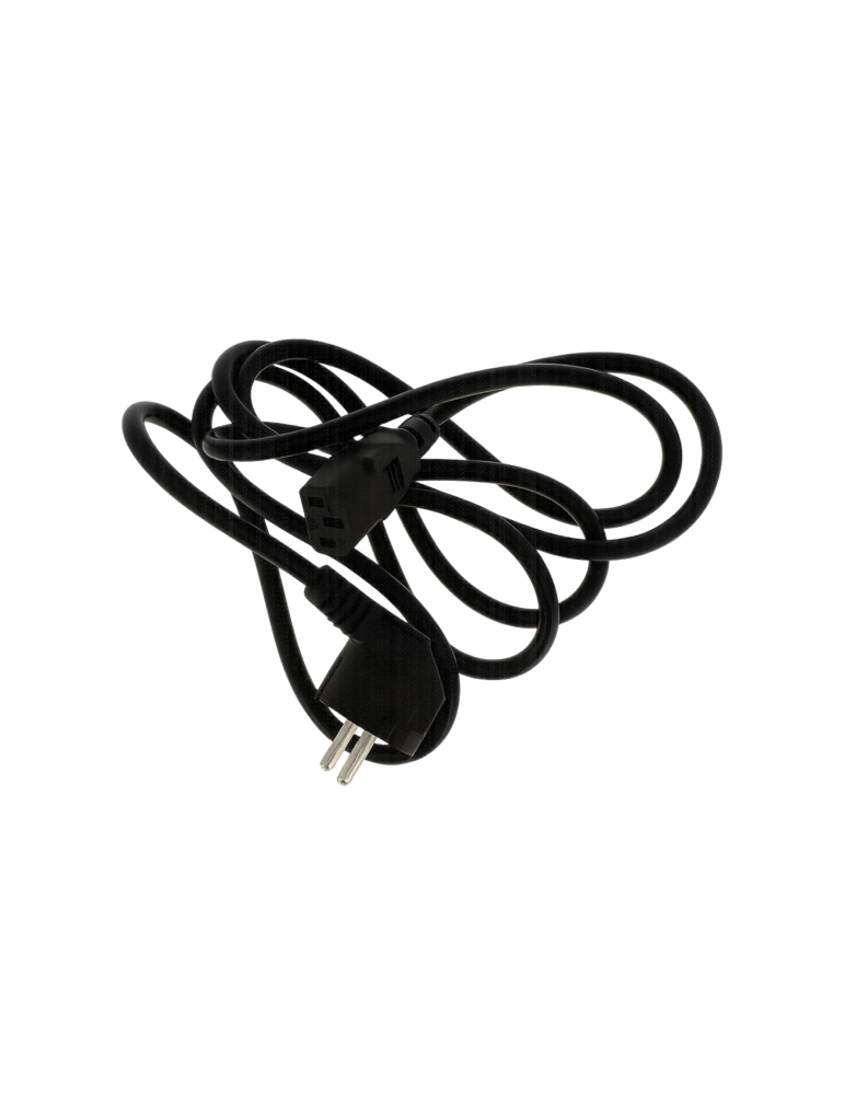 Câble Alimentation PC/Moniteur/Onduleur 2m (Noir)