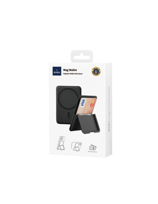 WiWU Porte-Cartes 3 en 1 Magnétique (MW-001) | DOTIRI