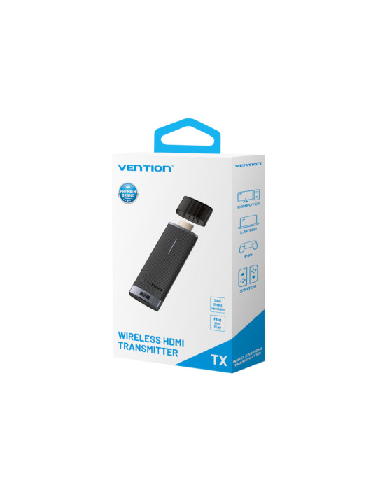 VENTION Transmetteur HDMI Sans Fil (Noir) | DOTIRI