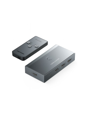 VENTION Adaptateur HDMI 3 Entrées 1 Sortie 8K (Gris)