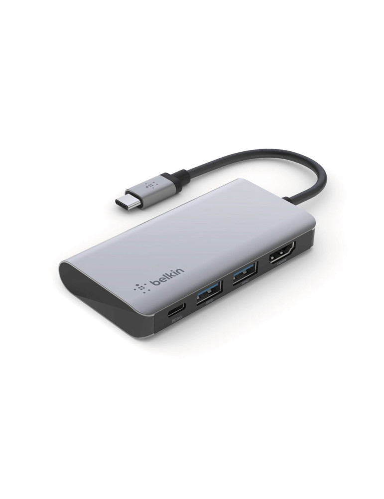 BELKIN Adaptateur USB-C Multiport + Recharge 4en1 100W