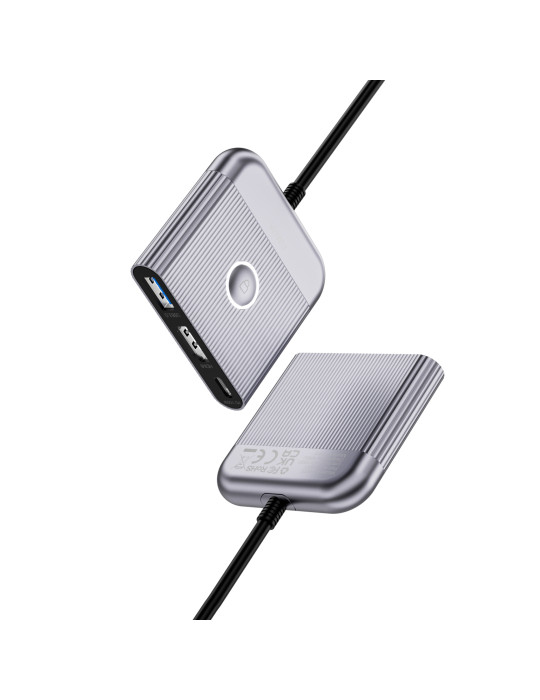 WiWU Adapteur USB-C 3-en-1 (Wi-HB002) | DOTIRI