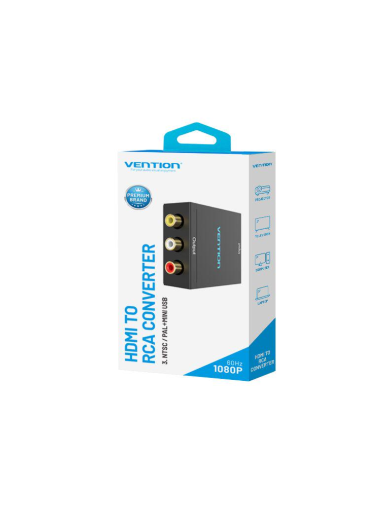 VENTION Convertisseur HDMI vers RCA Métal | DOTIRI