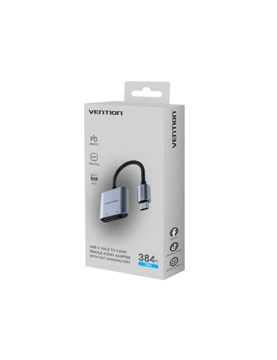 VENTION Adaptateur USB-C vers Jack 3,5mm | DOTIRI