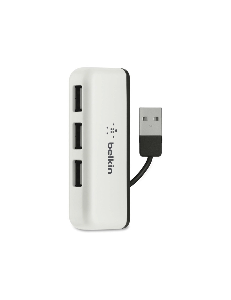 BELKIN Hub de Voyage 4 Ports USB 2.0 (Blanc) | DOTIRI
