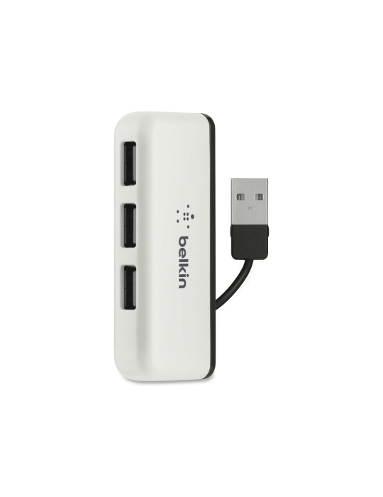 BELKIN Hub de Voyage 4 Ports USB 2.0 (Blanc) | DOTIRI