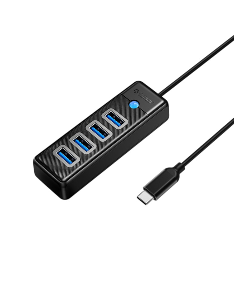ORICO Hub USB-C vers 4 Ports USB 3.0 (PW4U-C3-015-BK-EP)