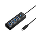 ORICO Hub USB-C vers 4 Ports USB 3.0 (PW4U-C3-015-BK-EP)