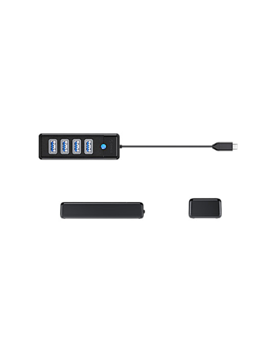 ORICO Hub USB-C vers 4 Ports USB 3.0 (PW4U-C3-015-BK-EP)