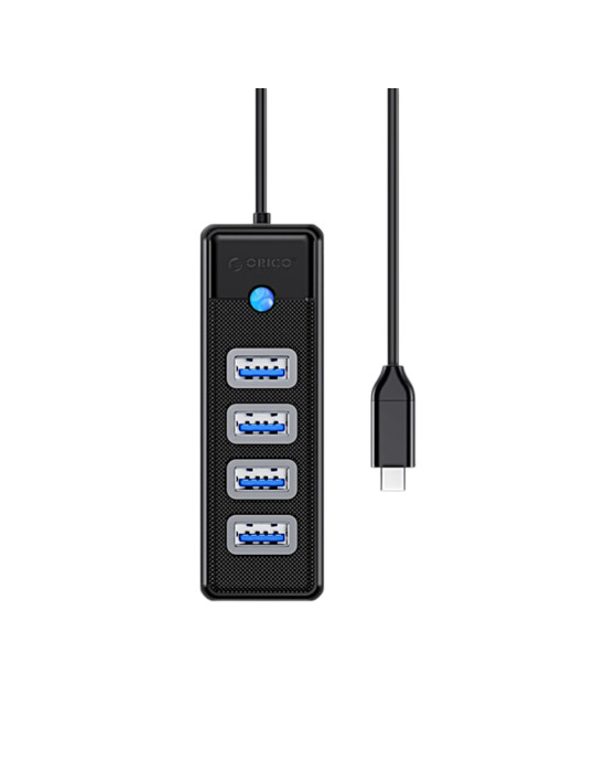 ORICO Hub USB-C vers 4 Ports USB 3.0 (PW4U-C3-015-BK-EP)