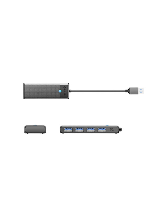 ORICO Hub 4 Ports USB 3.0 (PAPW4A-U3-10-BK-EP) | DOTIRI