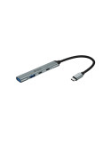 DEVIA Lite1 Hub USB-C 4-en-1 (Gris Foncé) | DOTIRI