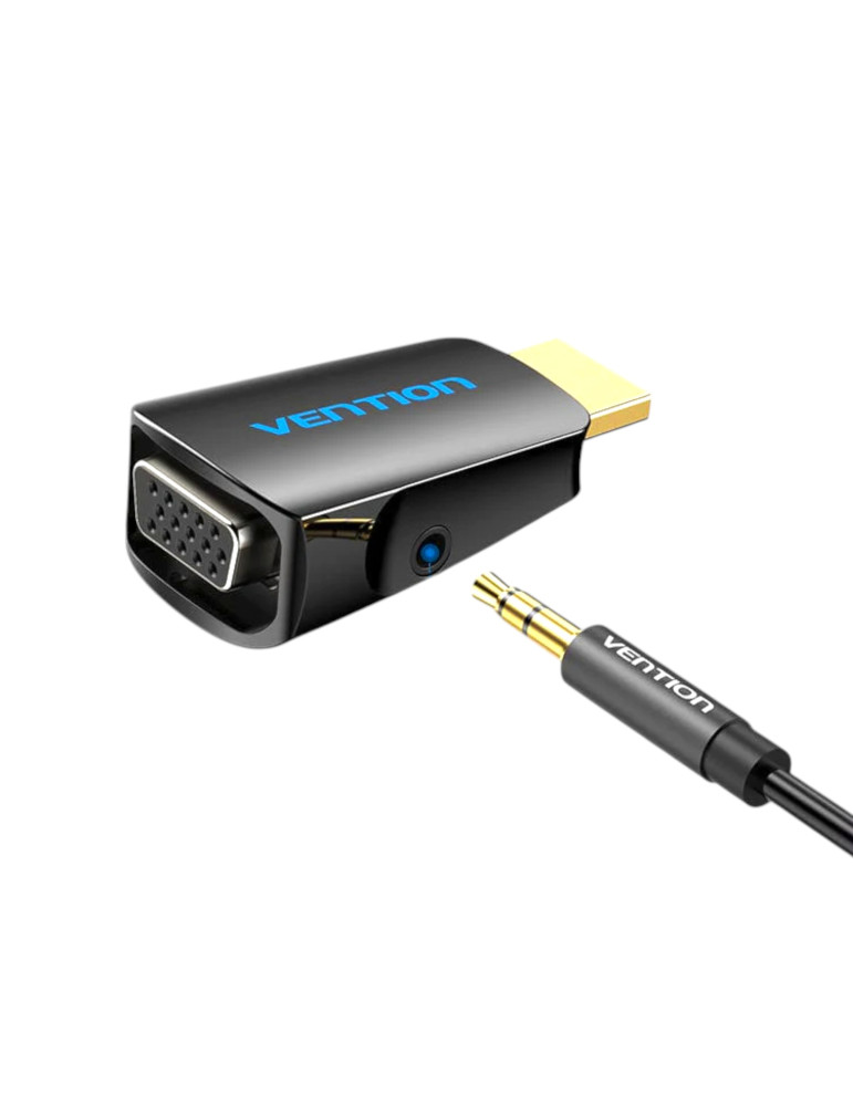 VENTION Convertisseur HDMI vers VGA avec sortie audio 3,5mm