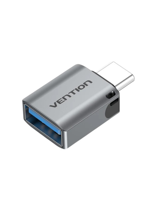 VENTION Adaptateur OTG USB-C Mâle vers USB-A Femelle (Gris)