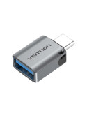 VENTION Adaptateur OTG USB-C Mâle vers USB-A Femelle (Gris)